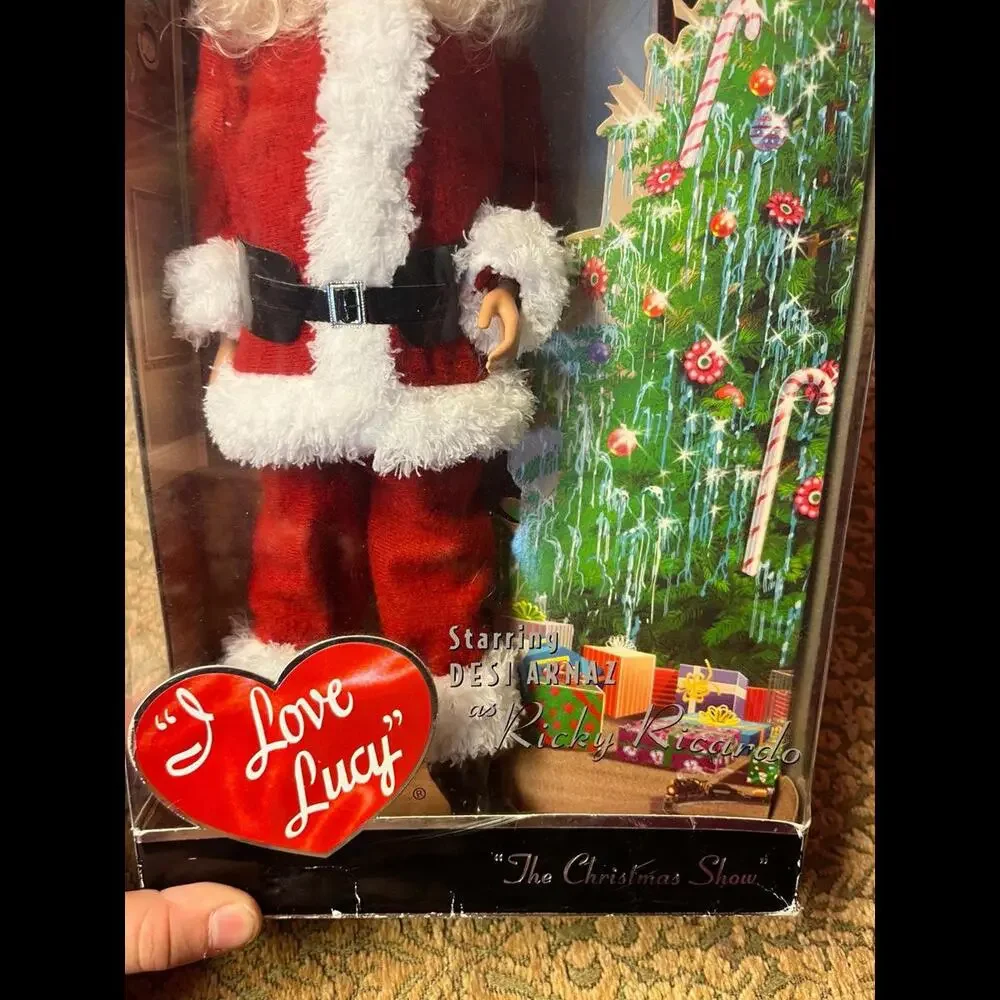 I Love Lucy Lucille Ball The Christmas‎ Show Ricky Ricardo Barbie N7370 NRFB